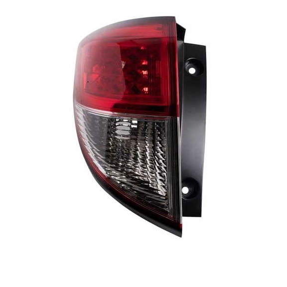 CAPA for 2019-2022 HR-V Rear Left Tail Lights Red & Clear Plastic C