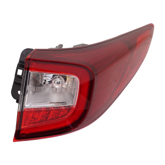 CAPA for 2019-2023 RDX Rear Right Tail Lights Red & Clear Plastic C