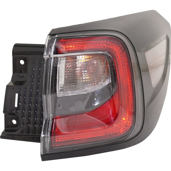 CAPA for 2020-2024 Outback Rear Right Tail Lights Red & Clear Plastic C