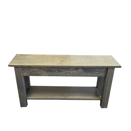 CAPE COD BENCH WITH SHELF-54
