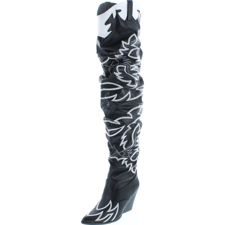 Cape robbin thigh high 2025 cowboy boots