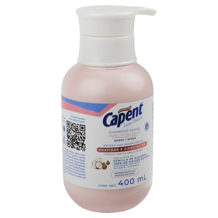 CAPENT SHAMPOO CABELLO DELICADO BEB?S Y NI?OS SUAVIDAD E HIDRATACI?N 400 ML