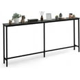 CAPHAUS 71” Narrow Long Console Table, Classic Design Sofa Table for