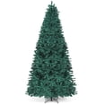 thumbnail image 1 of CAPHAUS 9 Feet Premium Pre-Hinged North Valley Spruce Full Artificial Green Christmas Tree, w/ 2,028 Branch Tips and Metal Stand, Fake Xmas Tree for Indoor Home, Office, Party, Holiday Decoration, 1 of 8