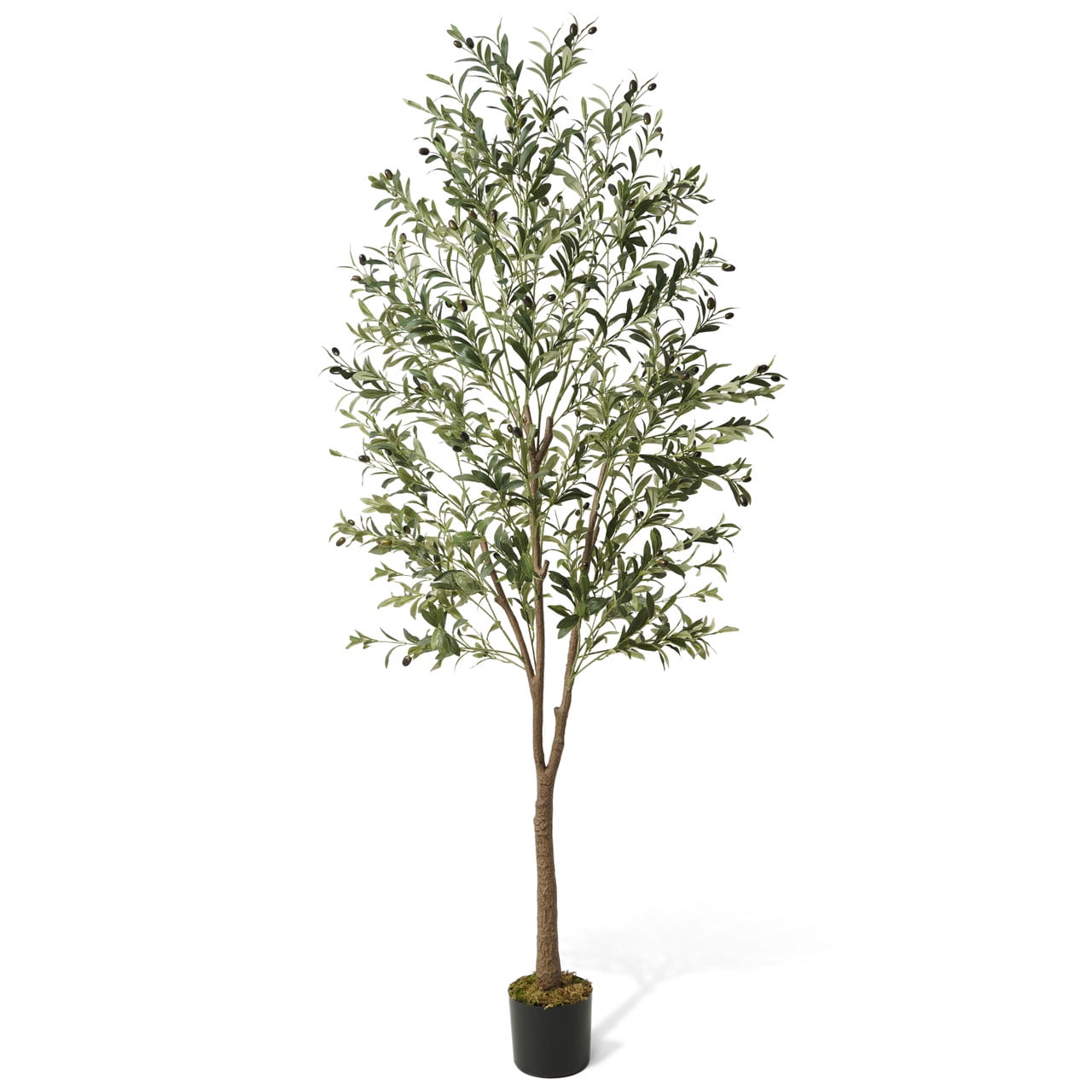 Nearly Natural 60-in Green Indoor Artificial Olive Trees in the Artificial  Plants & Flowers department at