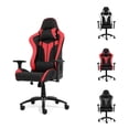 thumbnail image 1 of CAPHAUS Commercial Grade Gaming Chair, Upgraded Cylinder & 3D Armrest, Ergonomic Video Game Chair, Adjustable Height Office Chair, Racing Swivel Recliner, Headrest & Lumbar Support, Red, 1 of 9