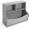 thumbnail image 1 of CAPHAUS Kids' Toy Storage Organizer, Open Storage Cubby, Multifunctional Book and Toy Storage Cabinet, Book and Toy Storage Shelf for Nursery, Playroom, Closet, Home Organization Toy Bookcase, 1 of 9