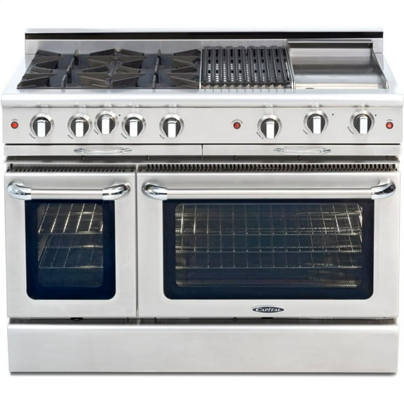 CAPITAL CGSR484BGL 36" AND LARGER FREE STANDING GAS RANGE