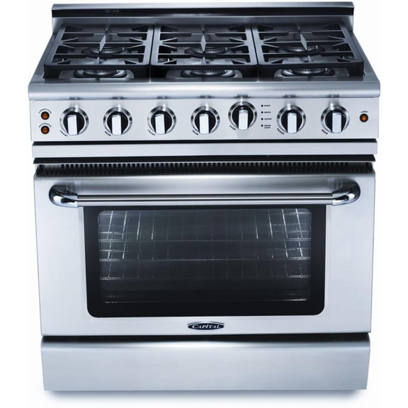 CAPITAL GSCR366N professional gas range