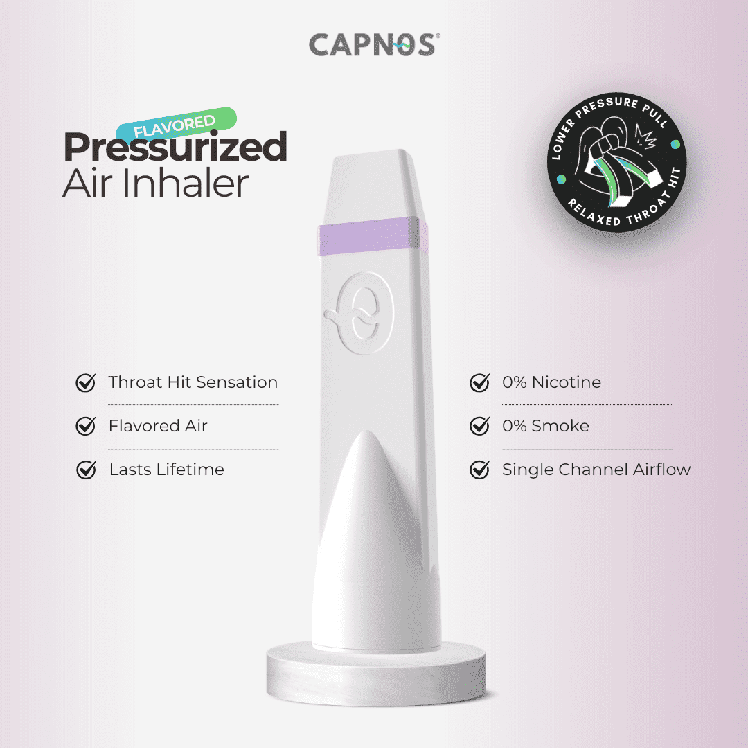 CAPNOS E-Z Flavored Air Inhaler | Lightweight & Effortless Draw