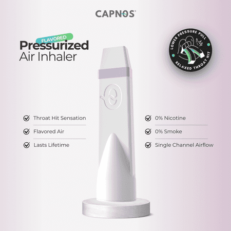 CAPNOS E-Z Flavored Air Inhaler | Lightweight & Effortless Draw