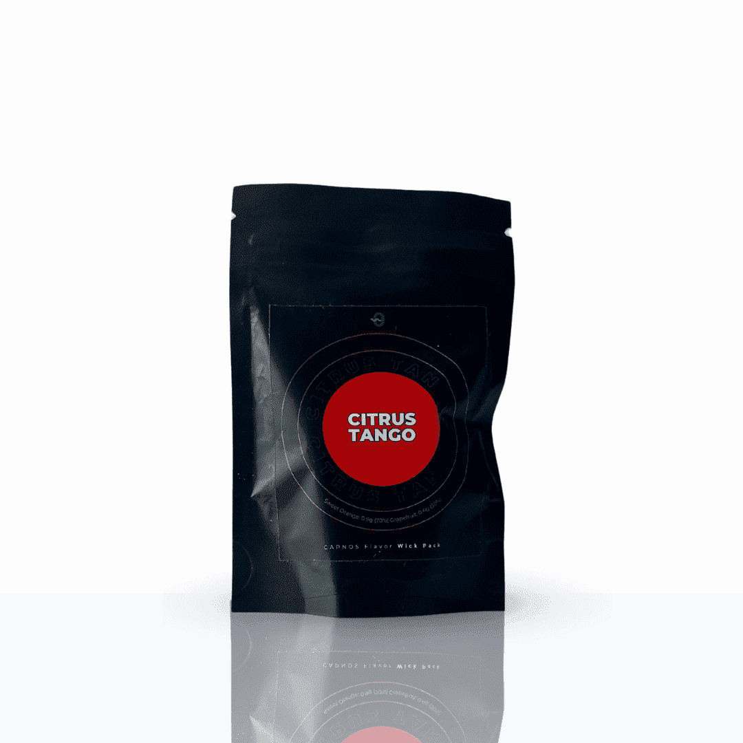 CAPNOS Citrus Tango Flavor Pack, 4 Wicks, Smoke-Free