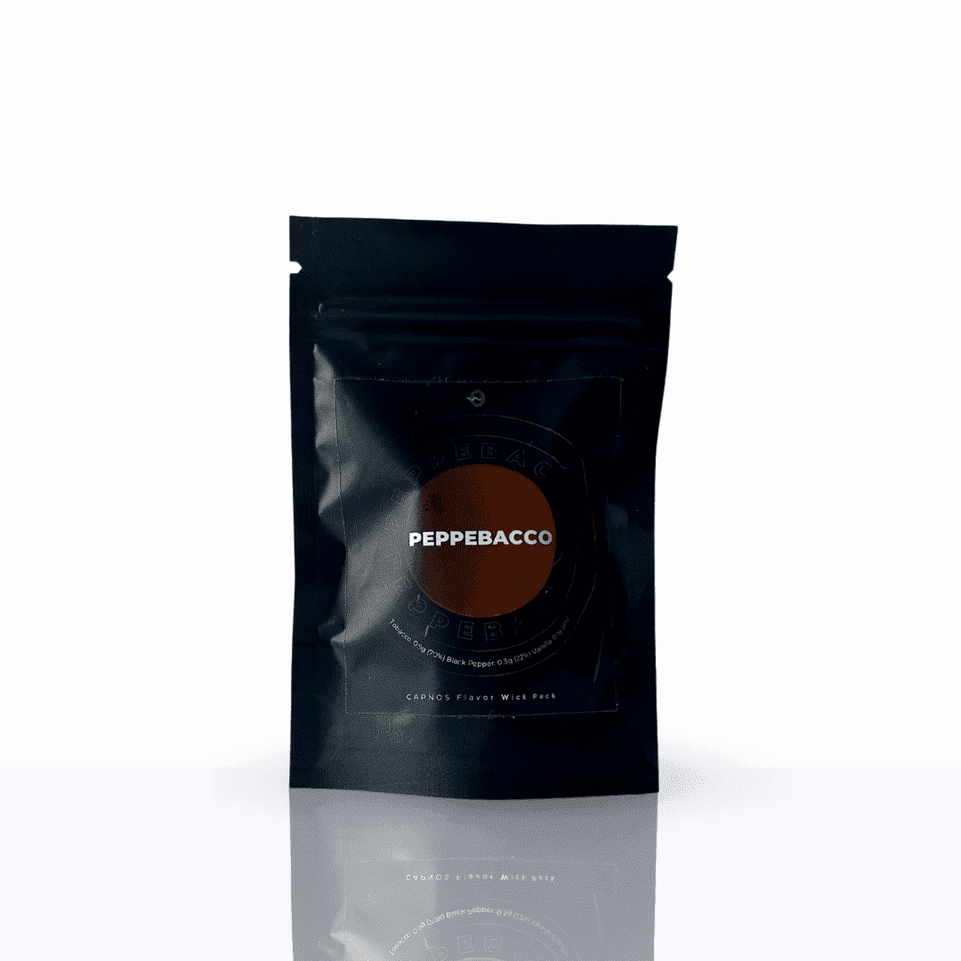 CAPNOS Peppebacco Flavor Pack, 4 Wicks, Smoke-Free