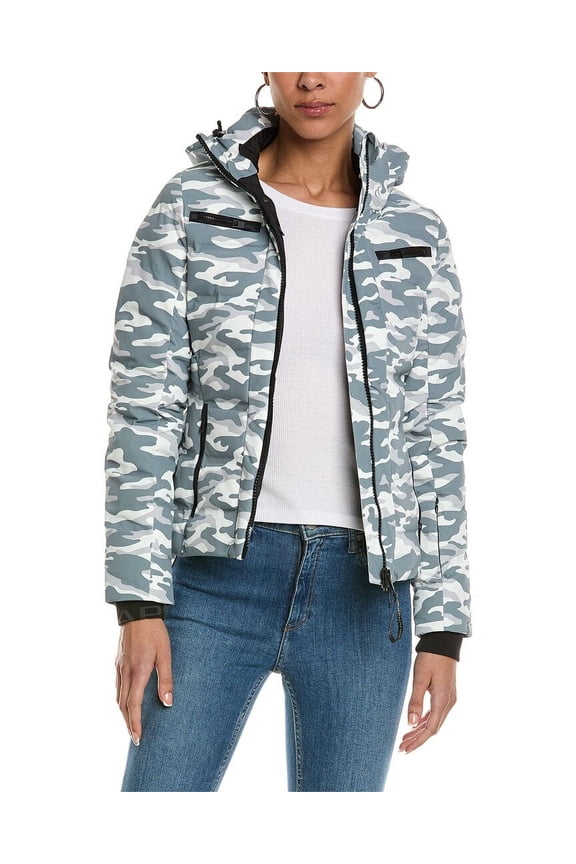 womens Vanta Wool-Blend Jacket, 40, Grey