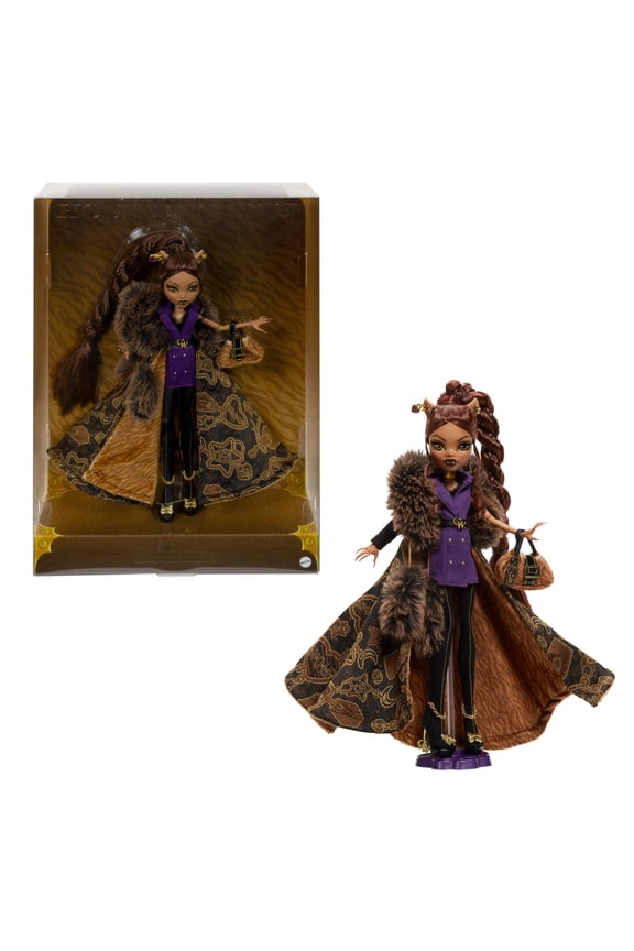 Clawdeen Wolf House of Wolf Doll in High Fashion Coat with Premium Accessories