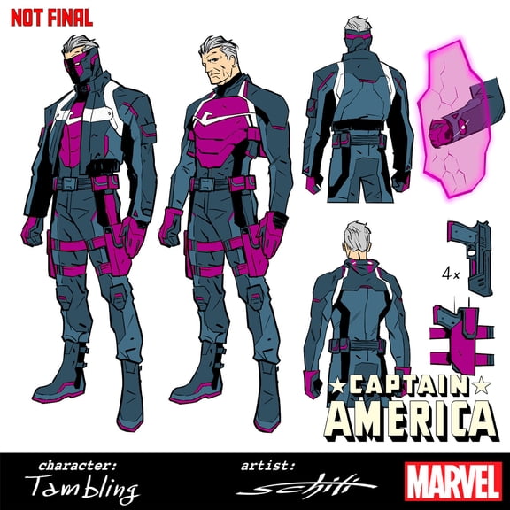 CAPTAIN AMERICA #8 VALERIO SCHITI DESIGN VARIANT Marvel Comic Book 2026