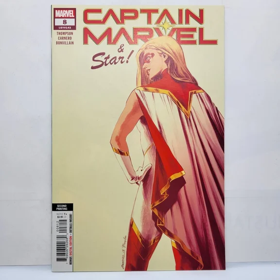 CAPTAIN MARVEL 8 SECOND PRINT VARIANT MARVEL COMICS 2019
