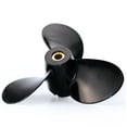 thumbnail image 1 of CAPTAIN Outboard Propeller fit SUZIKI 4-6HP, 7 1/2x7 Pitch, 10 Spline Tooth Board Prop, OEM RH Aluminum Propellers for DF4 DF5 DF6 Engines, 1 of 1