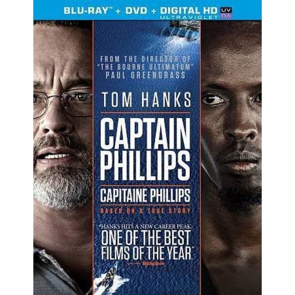 Captain Phillips [Blu-ray/DVD] (Blu-ray) directed by Paul Greengrass