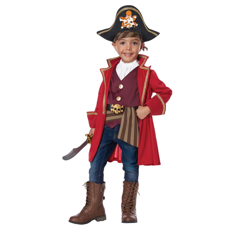 CAPTAIN SHORTY PIRATE TODDLER COSTUME 