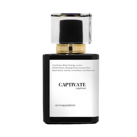 CAPTIVATE Perfume for Women | Extrait De Parfum Cologne Mujer| Essential Oil Fragrance | Deodorant Antiperspirant Spray Deodorizer (50 ml / 1.7 Fl Oz)