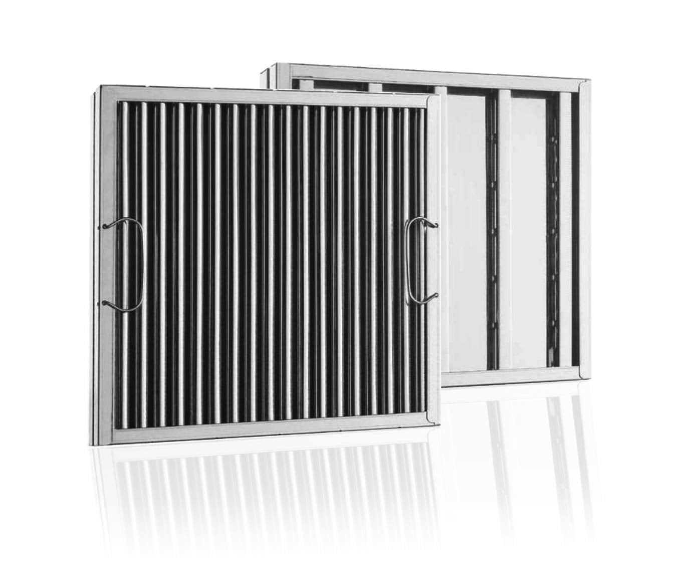 CAPTIVE-AIRE Captrate SOLO Stainless Steel Baffle Restaurant Hood Filter, (20" High x 16" Wide)