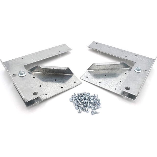 CAPTIVEAIRE Hinge Kit for Restaurant Canopy Hood Exhaust Fan (Used on