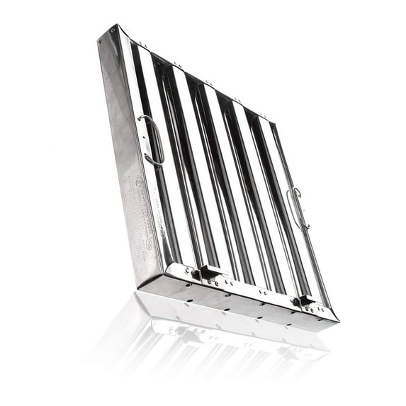 CAPTIVE-AIRE Systems Stainless Steel Restaurant Hood Filter, (20" High x 20" Wide)