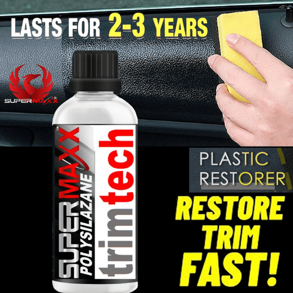 CAR COATING CERAMIC TRIM COAT PLASTIC RUBBER RESTORER TRICURE TECHNOLOGY