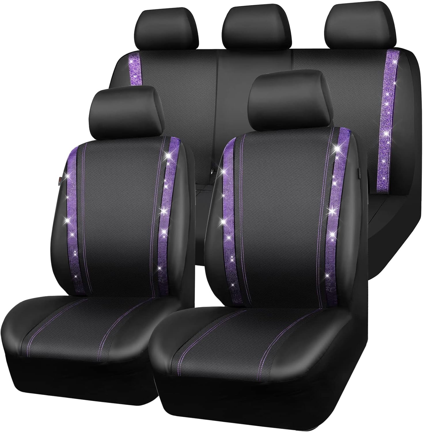 Car pass leather universal car seat covers set discount
