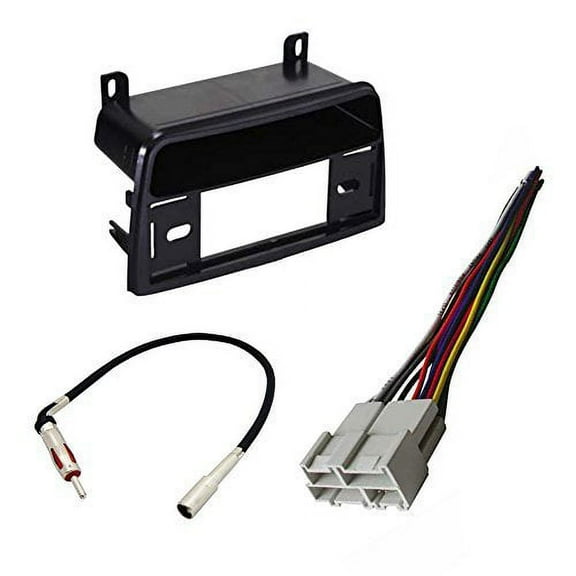 CAR STEREO RADIO CD PLAYER RECEIVER INSTALL MOUNTING KIT RADIO ANTENNA SATURN 1995 1996 1997 1998 1999