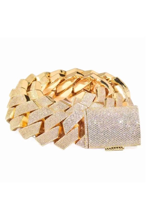 CARÁTIX – 30mm 7-Row Iced Out Miami Cuban Link