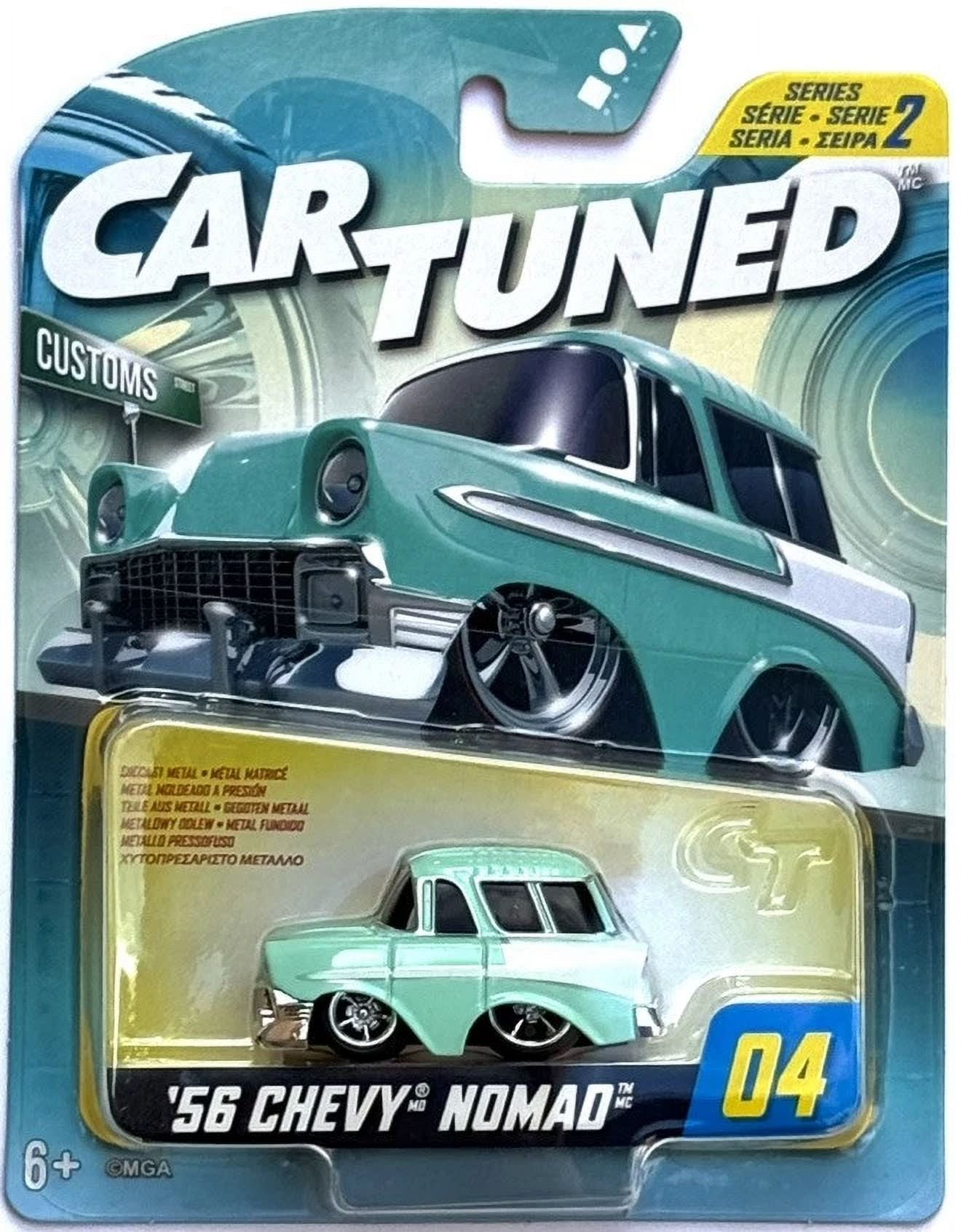 '56 Chevy Nomad カスタムミニカーセット CAR TUNED '56 CHEVY NOMAD CUSTOMS SERIES 2 HOBBY EXCLUSIVE