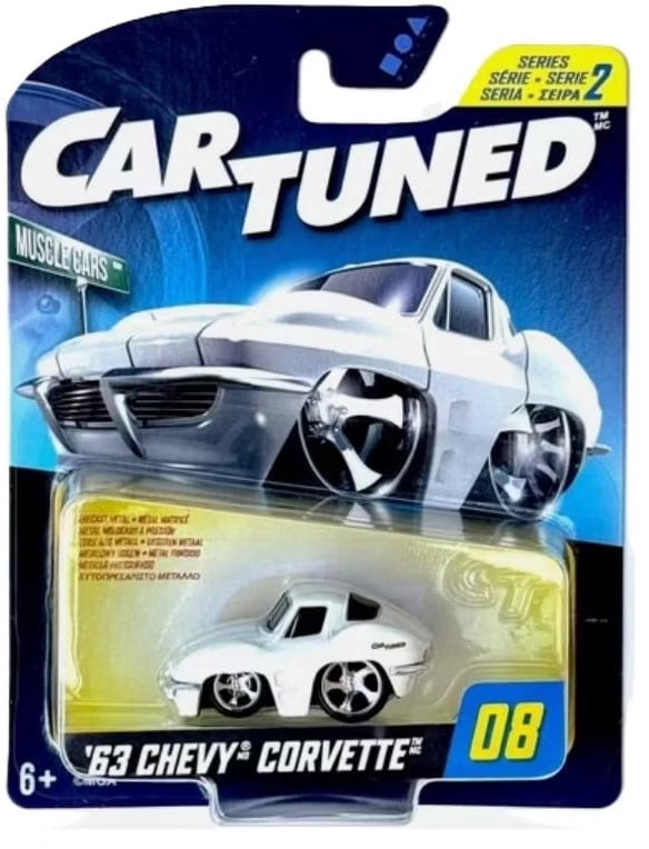 ミニカー CAR TUNED CAR TUNED '63 CHEVY CORVETTE MUSCLE CARS SERIES 2 HOBBY EXCLUSIVE