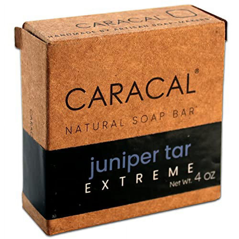 CARACAL Juniper Tar Extreme Natural Soap Bar