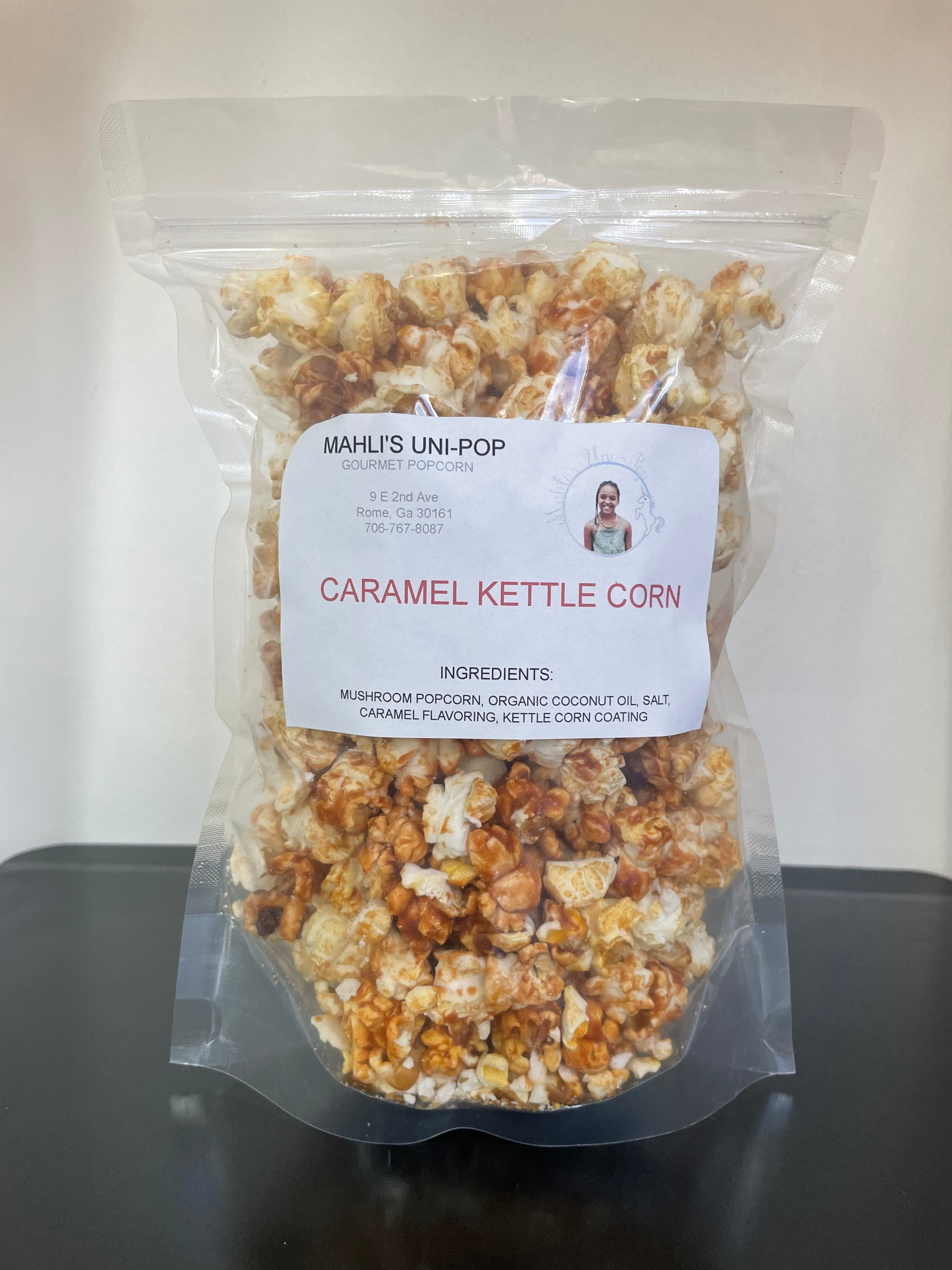 CARAMEL KETTLE CORN
