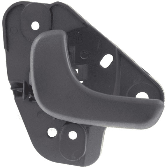 CARAVAN 01-07 FRONT INTERIOR DOOR HANDLE LH, Black, Plastic