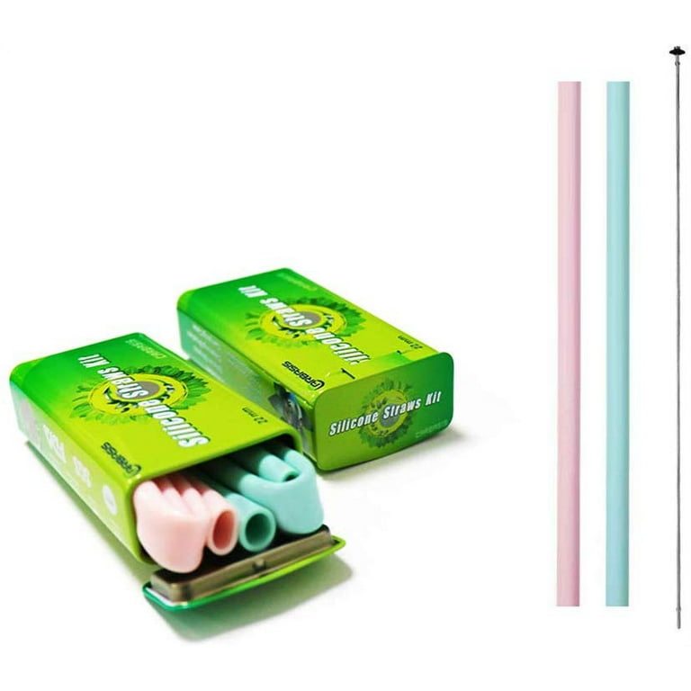 Softy Straws Big Reusable Silicone Straws for Tumblers
