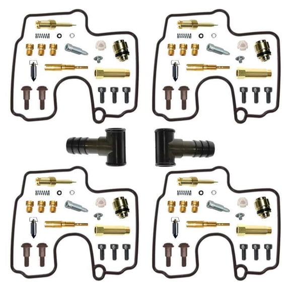 Aftermarket Motorcycle Carburetor Repair Kit For YAMAHA ROYALSTAR VENTURE XVZ13TF 5JC 1999-2001,Motorcycle Carburetor Repair Kit Diaphragm Float Parts