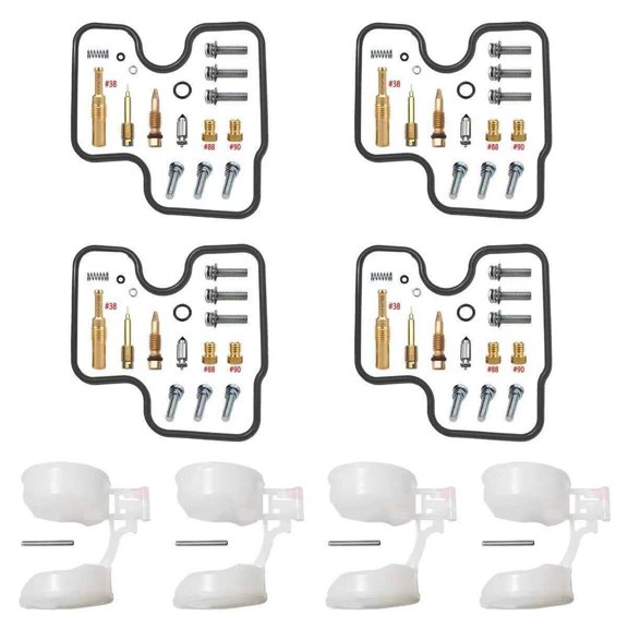 Aftermarket Motocycle Carburetor Replacement Kit, Compatible with HONDA CB 250 HORNET CB250F MC31 1996-2007,Carburetor Repair Kit & Float Parts