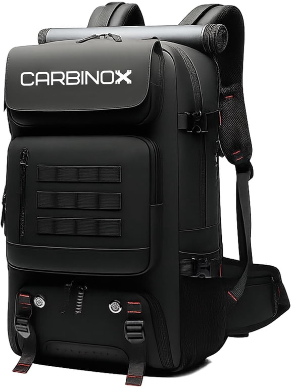 Backpack for Men, Large Capacity Bag, 77 Liters, 600D Polyester, Multifunctional for Outdoor Activities
