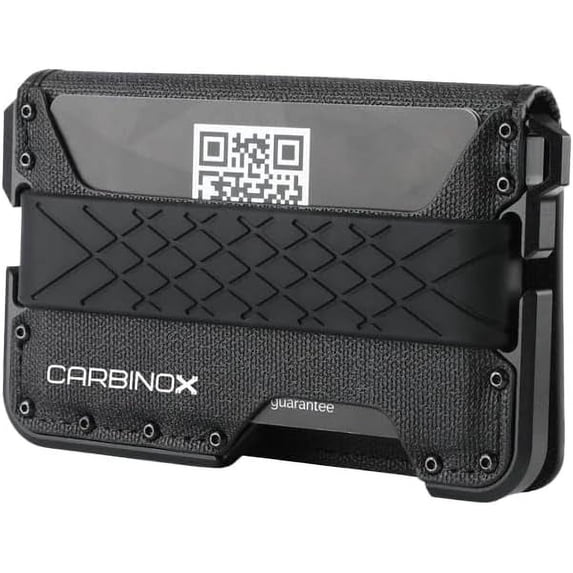 Carbinox RFID NFC Blocking Water-Resistant Slim Minimalist Smart Wallet