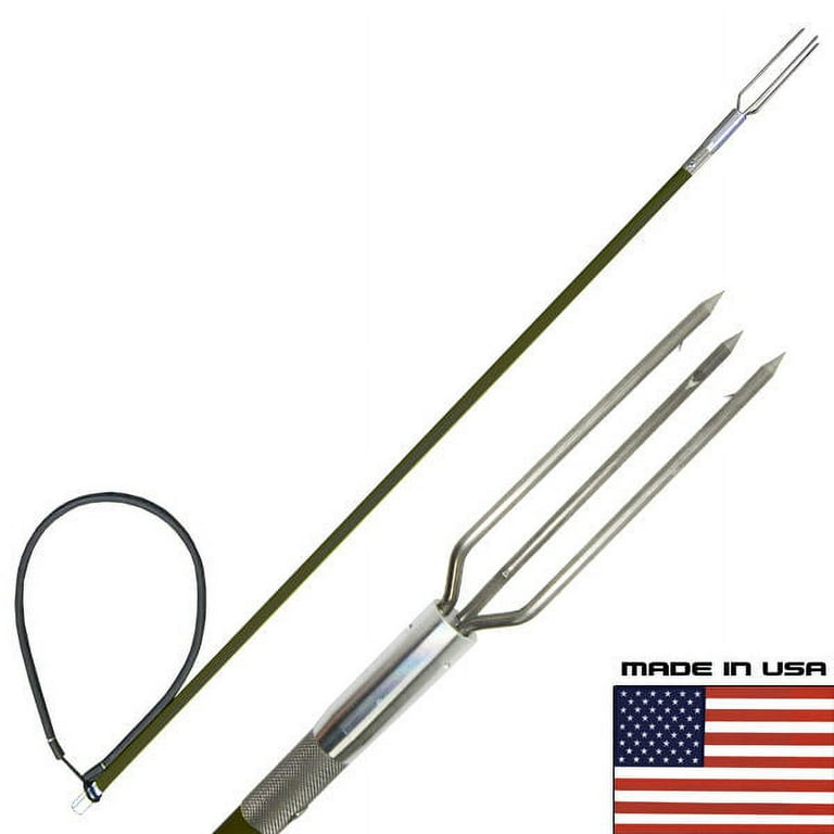 CARBON FIBER 3.5' One Piece Spearfishing Pole Spear w/ Lionfish Barb Tip