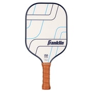 Franklin Sports Pickleball Paddle - Essentials Carbon Fiber Pickleball Paddle - Lightweight Pickleball Paddle USA Pickleball USAP Approved - Cream/Navy