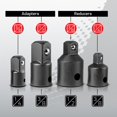 thumbnail image 1 of CARBYNE Impact Adapter and Reducer Set / Socket Adapter Set - 4 Piece, Chrome Vanadium Steel, 1 of 4