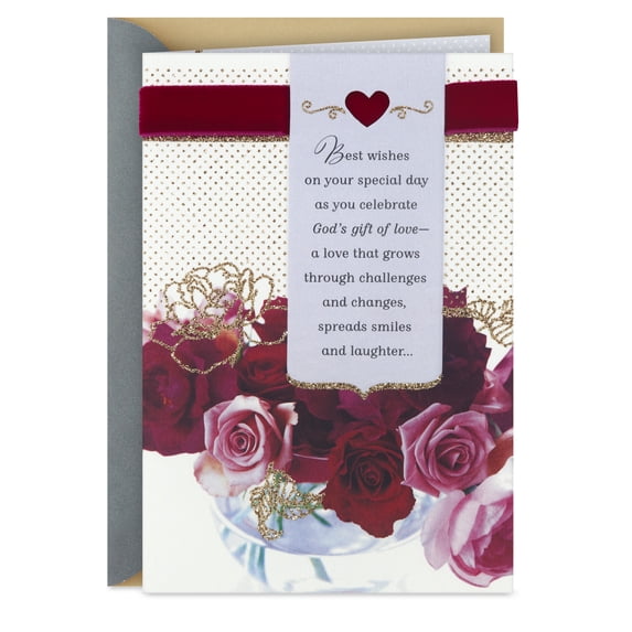 DaySpring Religious Anniversary Card (Love That Grows)
