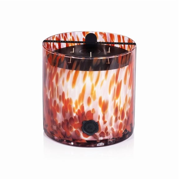 CARDAMOM NEGRONI Zodax Apothecary Guild Opal Glass 5-Wick 128 oz Scented Jar Candle