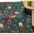 thumbnail image 1 of CARDINAL Floral Quilted Throw Blanket, 50" x 60", by Slifka, 1 of 2