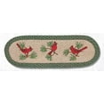 thumbnail image 1 of CARDINALS 100% Natural Braided Jute Runner 13" x 36" Oval, by Earth Rugs, 1 of 1