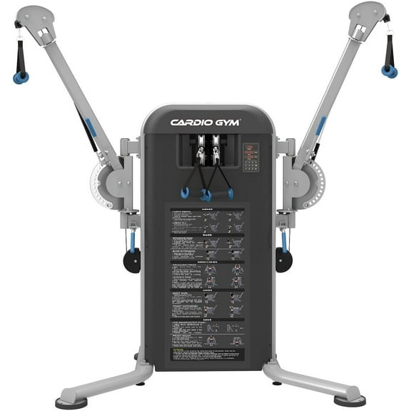 CARDIOGYM CG2 Motorized Weight Selection System, Adjustable Pulley, Adjustable Home Gym Equipment, Weight Machine, Triceps, Biceps, Forearm Exercise